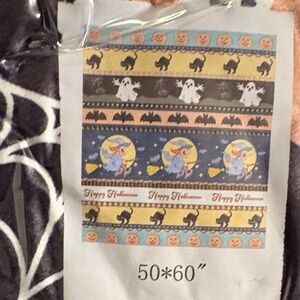 New Halloween Themed Throw Blanket
